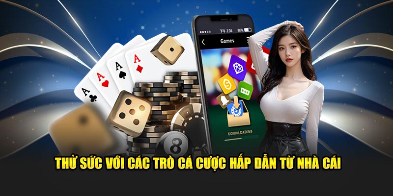 Thử sức với các trò cá cược hấp dẫn từ nhà cái